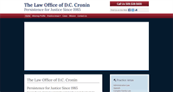 Desktop Screenshot of dccronin.com