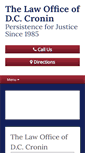 Mobile Screenshot of dccronin.com